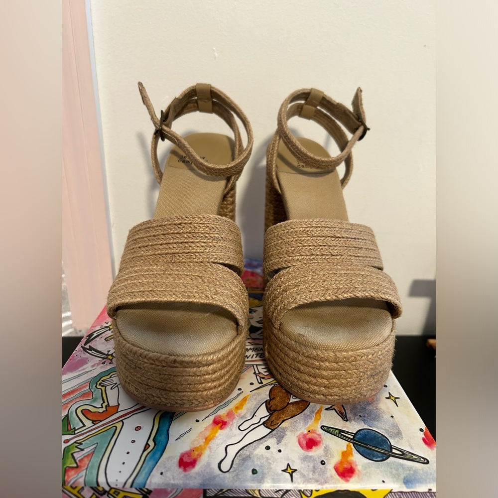Jeffrey Campbell Yawl Super High Platform Sandal - Picture 2 of 8